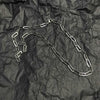 Multilayer Silver Color Metal Chain