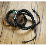 Multi-layer Leather Rope Bracelet