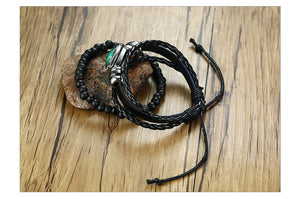 Multi-layer Leather Rope Bracelet