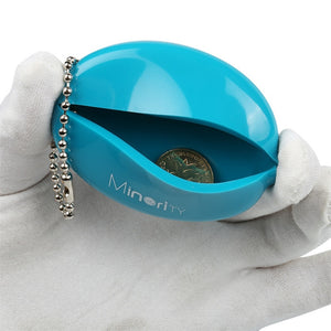Plastic Squeeze Coin Holder