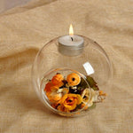 Crystal Glass Candle Holder