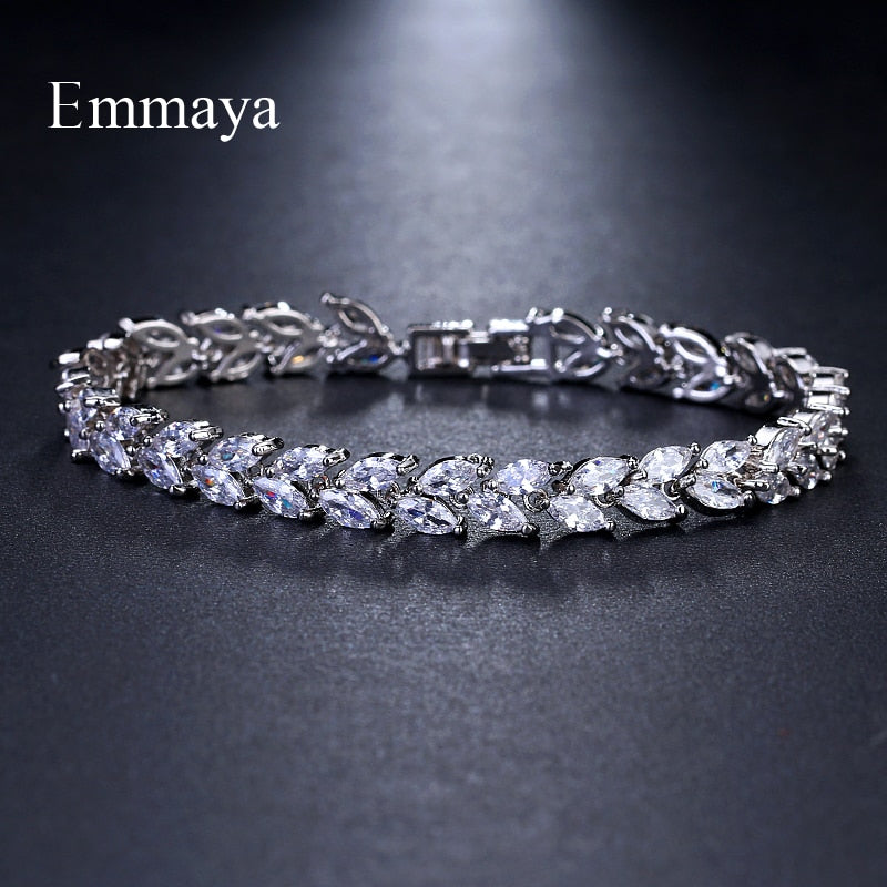 Cubic White Zircon Bracelet
