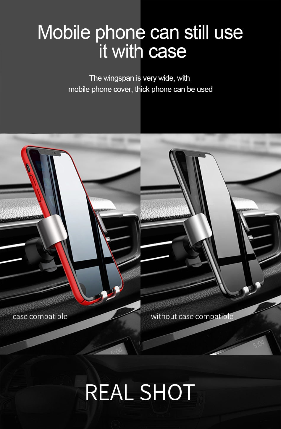 Gravity Car Phone Holder