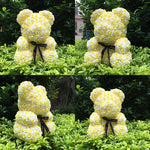 Rose Flower Teddy Bear