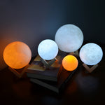 Rechargeable LED Moon Lamp