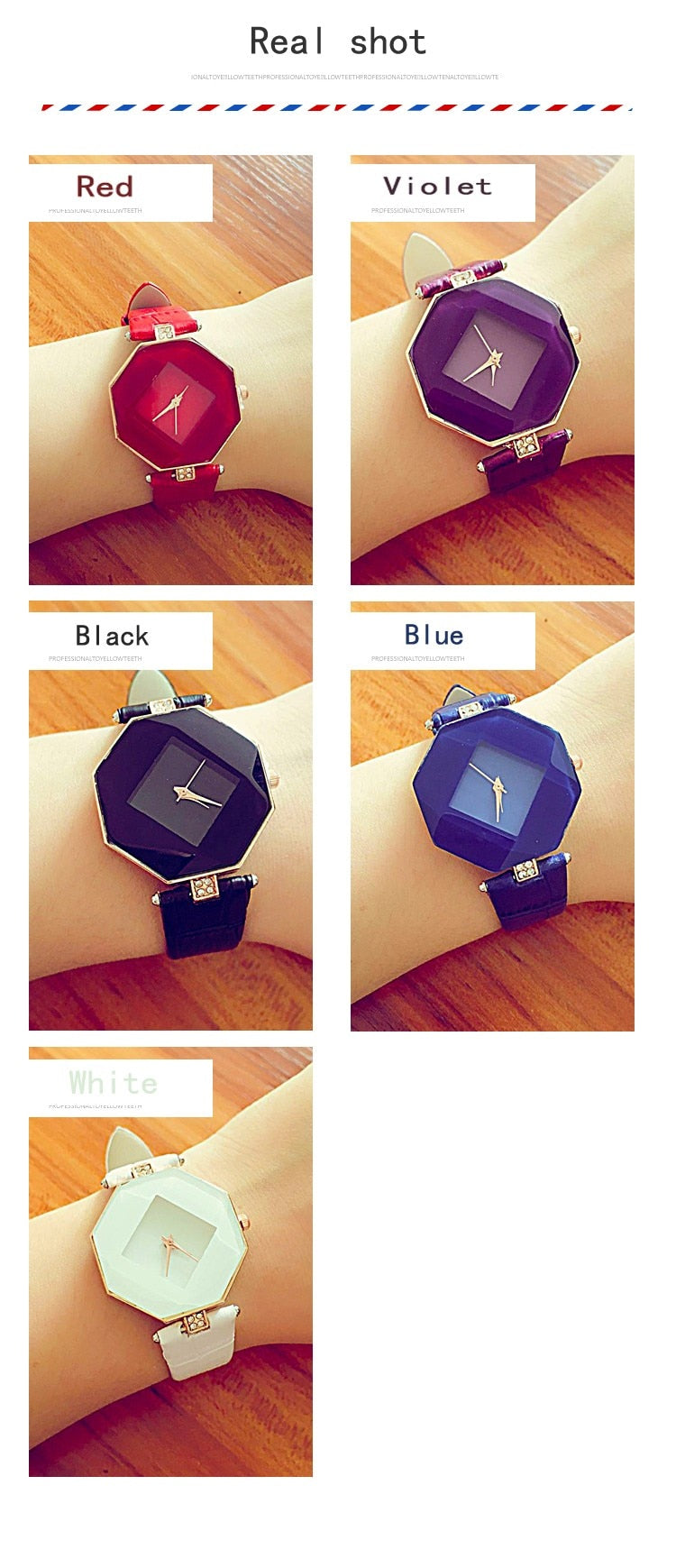 Geometry Crystal Leather