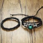 Multi-layer Leather Rope Bracelet