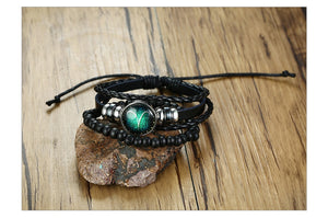 Multi-layer Leather Rope Bracelet