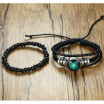 Multi-layer Leather Rope Bracelet