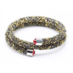 Rhinestones Multi-layer Bracelet Bangles