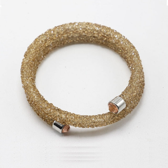 Rhinestones Multi-layer Bracelet Bangles