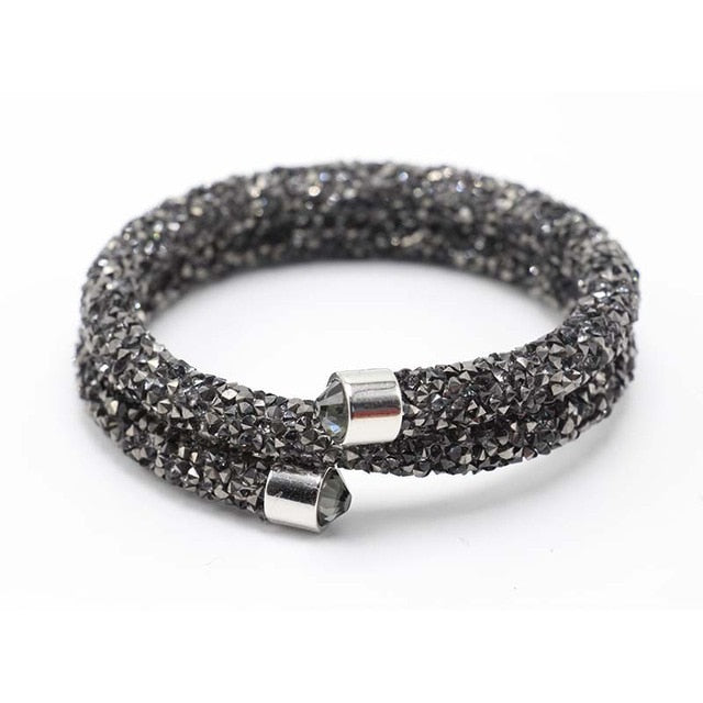 Rhinestones Multi-layer Bracelet Bangles