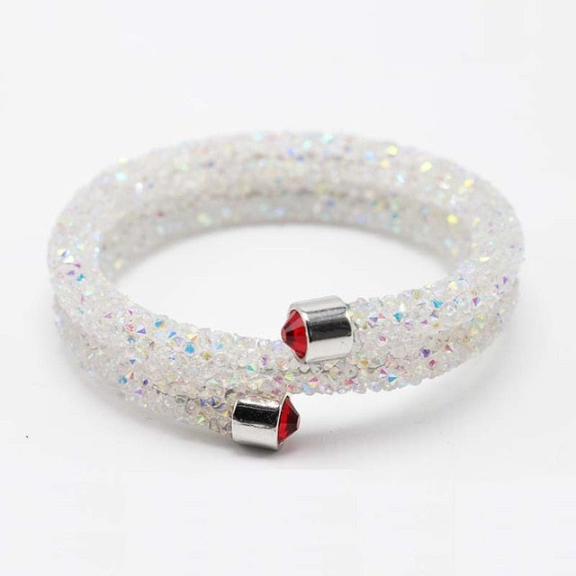 Rhinestones Multi-layer Bracelet Bangles