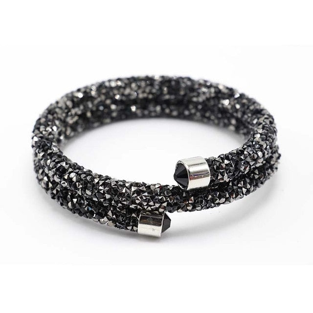 Rhinestones Multi-layer Bracelet Bangles