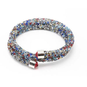 Rhinestones Multi-layer Bracelet Bangles