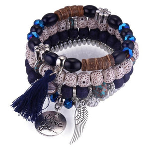 Tassel Natural Stone Bracelet