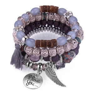 Tassel Natural Stone Bracelet