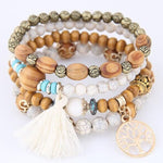 Tassel Natural Stone Bracelet