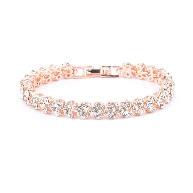 Luxury Roman Crystal Bracelet