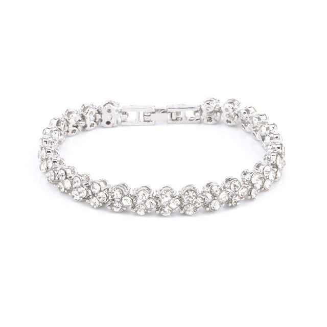 Luxury Roman Crystal Bracelet
