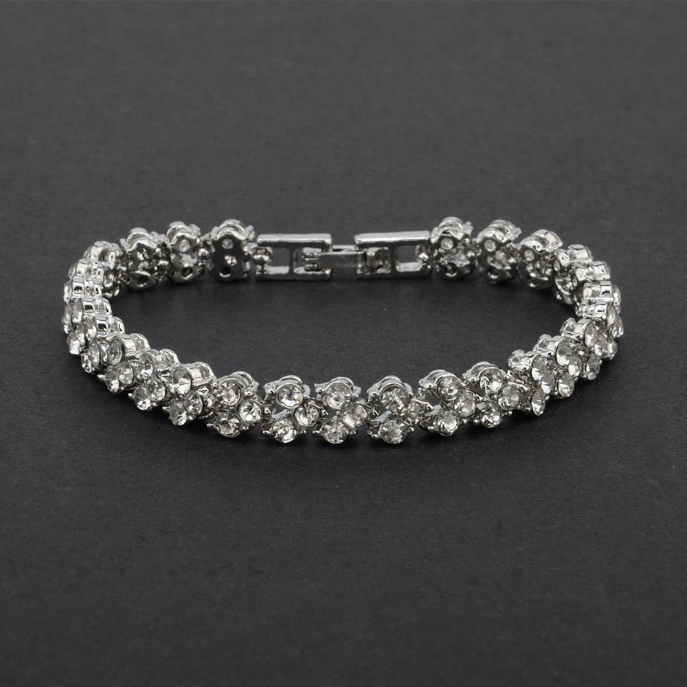 Luxury Roman Crystal Bracelet