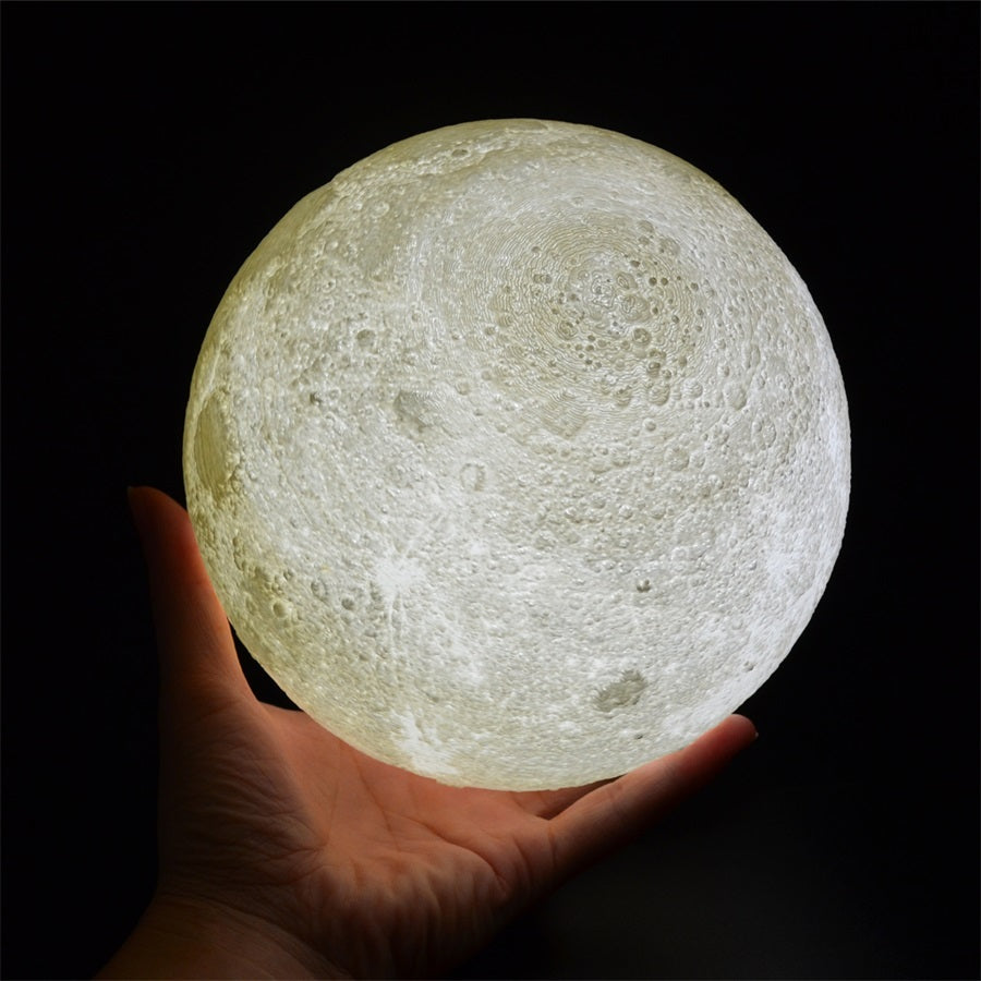 Rechargeable LED Moon Lamp