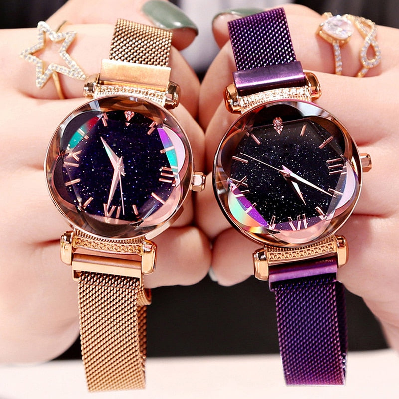 Luxury Rose Gold Women Watch
