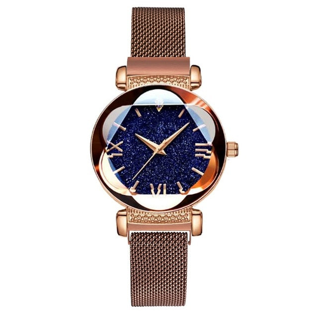 Luxury Rose Gold Women Watch