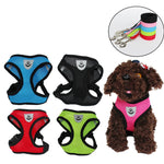 Cat Dog Adjustable Harness and Leash Set