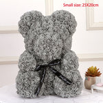Rose Flower Teddy Bear