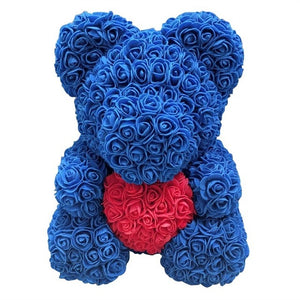Rose Flower Teddy Bear
