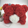 Rose Flower Teddy Bear