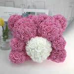 Rose Flower Teddy Bear