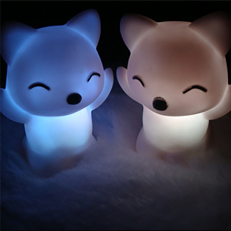 Lovely Fox Shape LED Night
