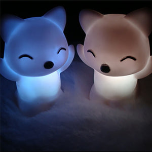 Lovely Fox Shape LED Night