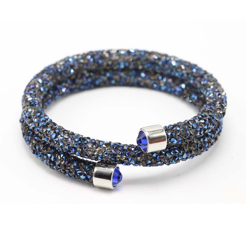 Rhinestones Multi-layer Bracelet Bangles
